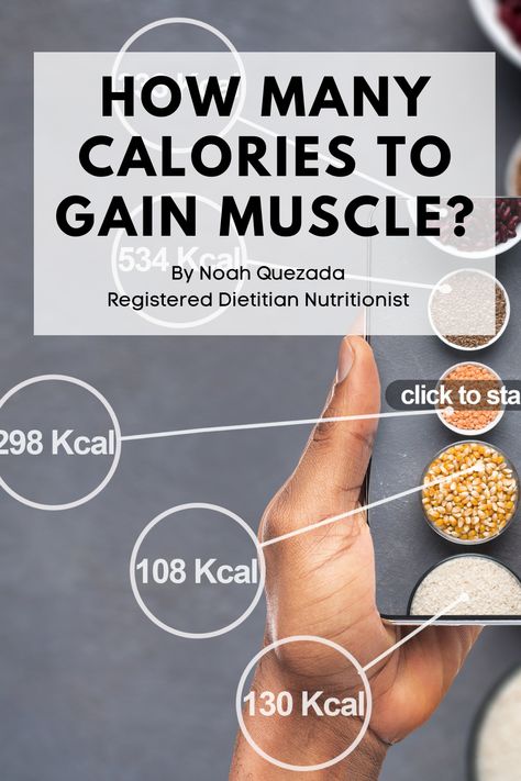 Are you eager to build bigger muscles but don’t know how many calories you need to eat to gain muscle?   Protein and carbohydrates are crucial for building muscle, but calories are equally important. Without the right amount of calories, macros alone won’t bring desired results.  This blog post will provide insights into how many calories you should consume to build muscle.  So if you’re ready to take your muscle growth to the next level, keep reading! How Much Protein To Build Muscle, 1800 Calorie Diet, Eating To Gain Muscle, Basal Metabolic Rate, Exercise Activities, Muscle Protein, Light Exercise, Macro Meals, Daily Energy