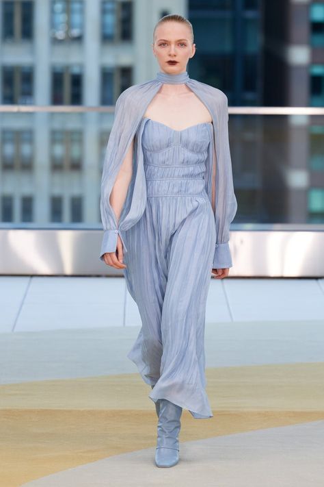 Spring 2023 Ready To Wear, 2023 Ready To Wear, Chiffon Collection, Fashion Themes, Capsule Outfits, Copenhagen Fashion Week, Knitwear Fashion, Jonathan Simkhai, Spring 2023