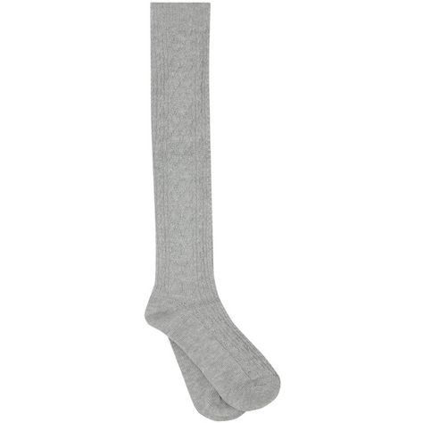 M&Co Cable Knee High Sock ($6.55) ❤ liked on Polyvore featuring intimates, hosiery, socks, grey marl, marled socks, cable knit knee high socks, knee hi socks, grey knee high socks and cable knit knee socks Gray Socks, Cable Knit Socks, Grey Socks, Knee Socks, Knee High Socks, High Socks, Knee High Sock, Knitting Socks, Hosiery