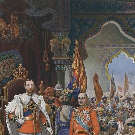 Royal Archives on Instagram: "A finely hand-colored lithograph by A. Vivian Mansell & Co., Ltd., Milton St, London, UK, depicting His Majesty George the Fifth King-Emperor with the Ruling Princes, Chiefs, and Leading Personages in India during the Imperial Coronation Durbar at Delhi, c. 1911. How many Ruling Princes and Chiefs can you identify in this lithograph? /s . . . . . . . . . . . . . IGNORE HASHTAGS . . . . . . . . . . #photo #photogram #photographer #photooftheday #pictures #photograp Delhi Durbar, King George, London Uk, Hand Coloring, Pretty Wallpapers, Instagram A, Wallpapers, India, London