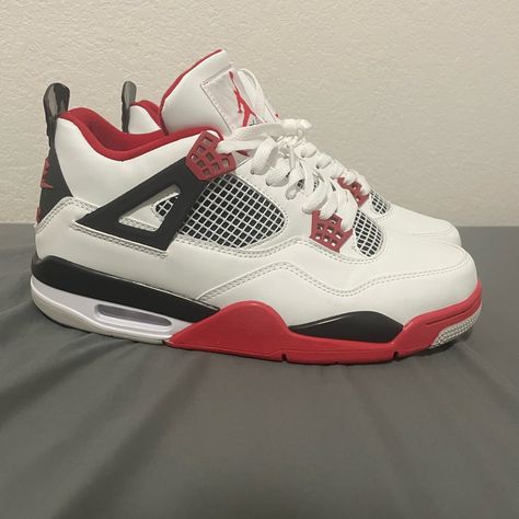 Jordan 4 “Fire Red” Brand New Size 11 Negotiable No Box Jordans 4s Red, Red Jordans 4s, Cute Shoes Jordans, Latina Shoes, Jordan 4 Fire Red, Fire Shoes, Jordan 4 Red, Nike Shoes Women Fashion, Jordan 4’s