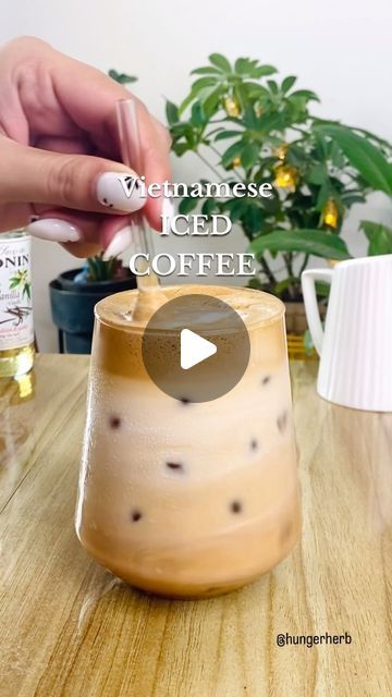 Vishwas Vardhan on Instagram: "Vietnamese Iced Coffee ☕️  Ingredients : For Coffee Mix 🌿 1 tbsp Condensed Milk 🌿 2 tbsp Coffee powder  🌿 20 ml hot water  Vanilla cold Foam 🌿 1/2 tbsp Vanilla Syrup 🌿 2 tbsp cream 🌿 1 tbsp milk  In the glass: 🌿 1/4 cup milk 🥛  🌿 ice cubes 🌿 cold foam  #vietnameseicedcoffee#icedcoffee #coldcoffee#coffee #homemade #instantcoffee#cocktailrecipe#beverages #hungerherb" Vanilla Cold Foam, Coffee Homemade, Vietnamese Iced Coffee, Coffee Ingredients, Vietnamese Coffee, Cold Foam, Coffee Mix, Vanilla Syrup, Ice Coffee