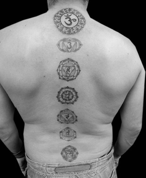 Chakra Tattoo Ideas, Tattoo Ideas Male, Tattoo Ideas Males, Om Tattoo Design, Chakra Tattoo, Om Tattoo, X Tattoo, Back Tattoos For Guys, Tattoo Designs For Men