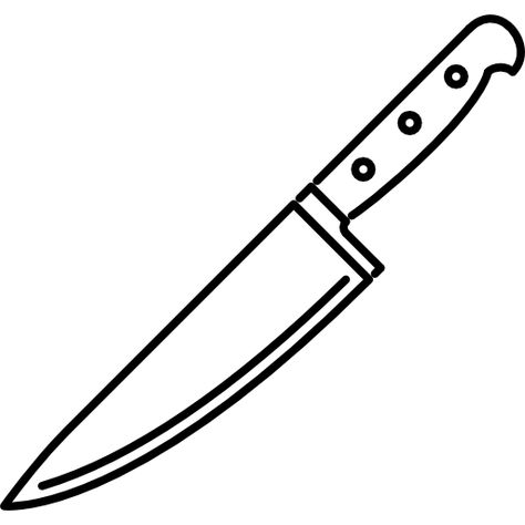 Drawing Of Knife, Knife Line Art, Knife Draw Sketches, Chef Knife Drawing, Drawing Knife, Knife Png, Knife Icon, Table Setting Etiquette, Apple Picture