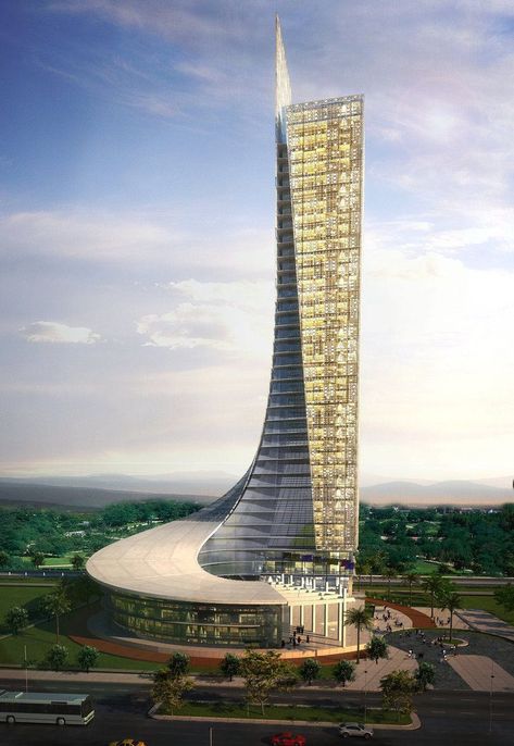 Architectural Tower Design, Tower Design Architecture, Hotel Design Architecture, Future Buildings, Genius Loci, Architecture Concept Diagram, Skyscraper Architecture, Tower Design, Architecture Model Making