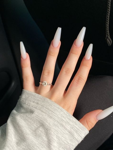 Kylie Nails, Long Gel Nails, Blush Nails, Classy Acrylic Nails, Soft Nails, Square Acrylic Nails, Fire Nails, Classy Nails, Pretty Acrylic Nails