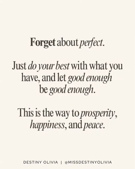 Drop a ⭐️ if this resonates. #perfectionism #reminder #quote #personalgrowth #growthmindset #gentlereminder #positivity #levelupyourlife #personalitydevelopment #highestself #deepthoughts #inspirationalquotes #growth #selfhelp #selfgrowth #lifequotes #changeyourlife #reinventyourself #wordsofencouragement #thoughtoftheday reinvent yourself | highest self | overcoming perfectionism | how to get your life together in 6 months | how to change your life | becoming her | that girl -- You believ... Overcoming Perfectionism Quotes, Becoming Her Quotes, Perfectionism Quotes, Overcoming Perfectionism, Action For Happiness, Becoming Her, Perfectionism Overcoming, Get Your Life Together, Gratitude Practice