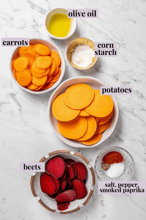 Air Fryer Veggie Chips Recipe, Sweet Potato Chips In Air Fryer, Air Fryer Beet Chips, Airfryer Veggie Chips, Beet Chips Air Fryer, Radish Chips Air Fryer, Air Fryer Vegetable Chips, Veggie Chips Air Fryer, Air Fryer Veggie Chips