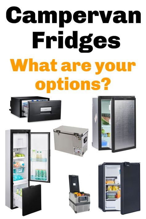 Campervan Fridges - what are your options and which one is best? Fridge Ideas, Van Conversion Layout, Converted Vans, Diy Van Conversions, Best Campervan, Fridge Drawers, Camper Van Life, Camper Van Conversion Diy, Camper Living