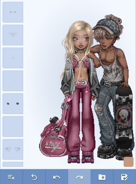 Everskies Matching Outfits, Dress Up Game Aesthetic, Fashion Thumbnail, Fashion Dress Up Games, Game Aesthetic, White Crocs, Pick Outfits, Virtual Girl, Fashion Gal