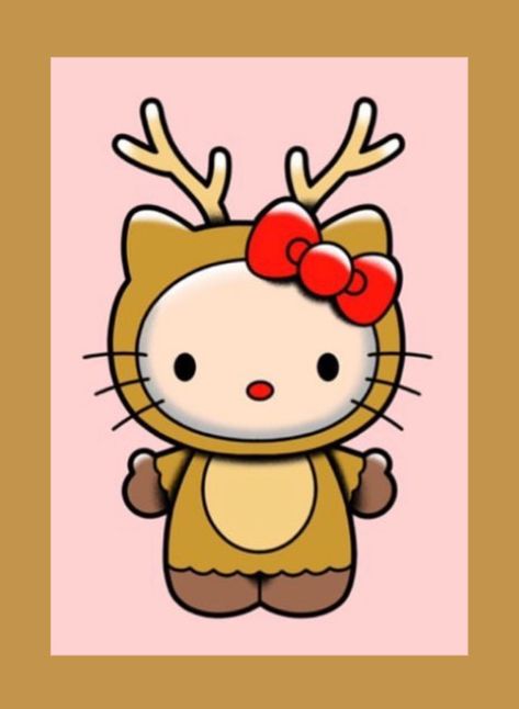 Holiday Hello Kitty, Grinch Hello Kitty, Cute Drawings For Christmas, Gingerbread Hello Kitty, Hello Kitty Turkey, Thanksgiving Hello Kitty, Hello Kitty Thanksgiving, Hello Kitty Xmas, Noel Cute