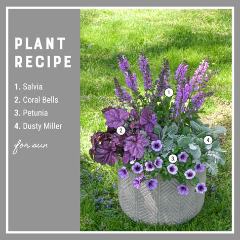 April 14-28 Outdoor Potted Plants, Potted Plants Patio, Planter Arrangements, Porch Pots, Flower Pot Ideas, Patio Flowers, Porch Flowers, Container Garden Design, Flower Containers