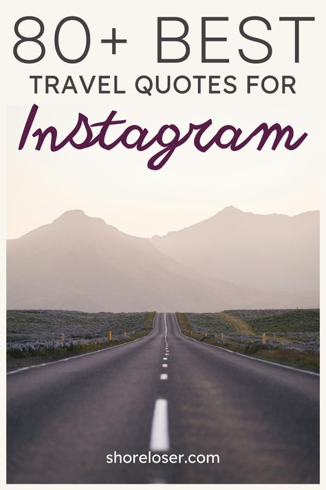 Looking for some awesome travel quotes for Instagram? Took the perfect picture and now need a caption to post? We've got you covered! Find great wanderlust, inspirational, and adventure quotes here. There's awesome quotes for your posts, story, reels and more. From funny to aesthetic to highlight ideas, there is something for everyone. Whether you're a travel blogger, personal account or influencer, find your next vacation travel post caption today! Some are short, funny, cute, classic and more. Aesthetic Road Captions, Caption For Trip Reels, Travel Quotes For Instagram, Famous Travel Quotes, Road Quotes, Unique Captions, Best Instagram Captions, Road Trip Quotes, Instagram Post Captions