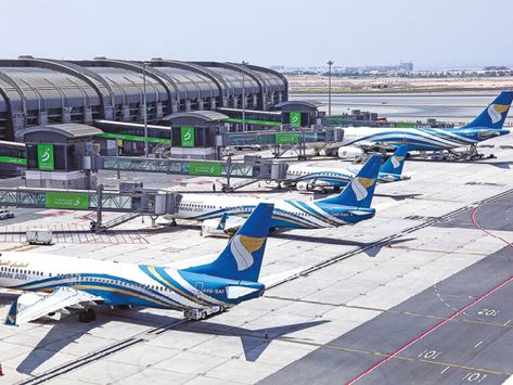 Oman Air Oman Airport, Reducing Debt, Oman Air, Middle Management, Airport Runway, Sultanate Of Oman, National Airlines, International Flights, Aviation Industry