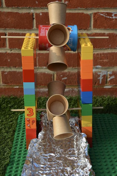 DIY Water Wheel STEM challenge Water Wheel Diy, Diy Water Wheel, Diy Water Feature, Cloud Craft, Stem Crafts, Stem Challenge, Backyard Water Feature, Water Projects, Water Energy