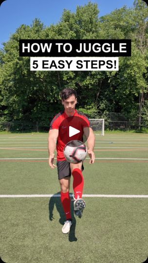 83K views · 8.9K reactions | Learn How to Juggle a Soccer Ball

Here’s a step by step tutorial on how to juggle a soccer ball for beginners. 

#soccertraining #soccerskills #footballtraining #footballskills | SOCCSTER | soccster · Original audio Juggle A Soccer Ball, Soccer Juggling, How To Juggle, Soccer Drills, Soccer Skills, Football Training, Soccer Training, Juggling, Drills