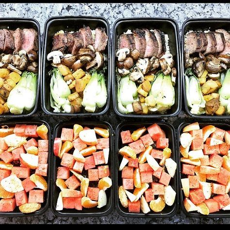 Steak and Veggies Premade Meals, Steak Veggies, Myfitnesspal Recipes, Carb Cycling Diet, Lunch Planning, Freezer Food, Easy Steak Recipes, Popsugar Food, Tri Tip