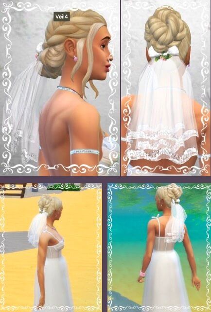 Black Wedding Veil, Sims 4 Cc Hair, Cc Mods, Best Sims, Sims Community, Cc Finds, Made Clothing, Sims 4 Cc, Sims 4 Custom Content