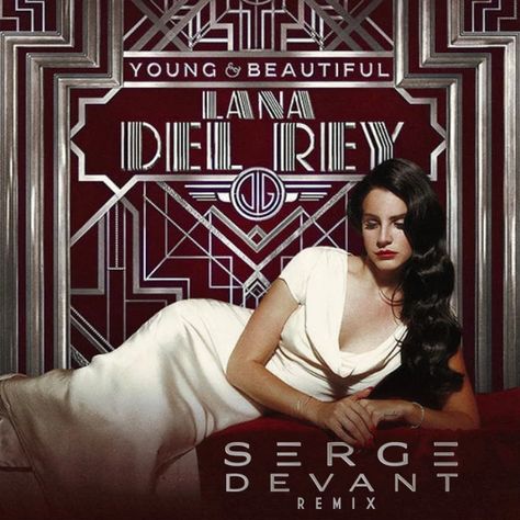 Lana Del Rey – Young & Beautiful (Serge Devant Remix) (2013, File) - Discogs Art Deco Aesthetic Lana Del Rey, Art Deco Lana Del Rey, Lana Del Rey Aesthetic Outfits, Aesthetic Lana Del Rey, Rey Art, Art Deco Tattoo, Lana Del Rey Aesthetic, Lana Del Rey Art, Art Deco Aesthetic