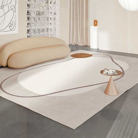 Irregular shapes, layered rugs, and eco-friendly pieces are some of the rug trends we can expect for 2023. Click on the link to discover everything that promises to trend next year. Color Block Rug, Rug Trends, Trendy Rugs, Lounge Rug, Trendy Rug, Minimalist Color, Irregular Shapes, Contemporary Floor, Layered Rugs