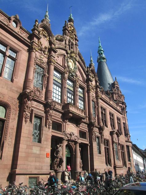 Germany University Aesthetic, Germany University, German University, Heidelberg University, German Cities, Heidelberg Germany, University Library, Money Aesthetic, University Campus