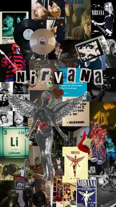 Nirvana wallpaper ‼️ Nirvana Wallpaper, Nirvana Poster, Punk Wallpaper, Rock Band Logos, Enchanted Tiki Room, Band Wallpapers, Simple Phone Wallpapers, Musica Rock, Pastel Colour Palette