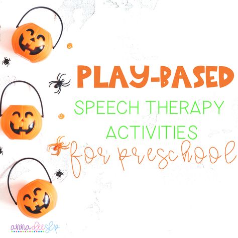 Speech Therapy Sentence Activities, Interactive Speech Therapy Activities, Halloween Activities For Special Education, Speech Therapy For Preschoolers, Speech Halloween Activities, Fall Themed Speech Therapy Activities, October Speech Therapy Activities, Fall Speech Therapy Activities Preschool, Pumpkin Speech Therapy Activities