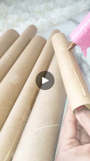 4.2K views · 377 reactions | Paper Roll Wall Decor DIY ✨

#paperroll 
#papercrafts 
#paperrollcrafts 
#papercrafting 
#diyhomedecor 
#diywalldecor 
#diywallart 
#wallinspiration 
#homedecorideas 
#homedecordiy 
#diyonabudget 
#diyhomeinspo
#interiordesign | fromKT Home DIY & DECORATING | Shelly Fairchild · Made to Shine Paper Towel Roll Wall Art, Wall Decor Diy, Cardboard Rolls, Paper Roll Crafts, Diy Decorating, Foil Paper, Glam Decor, Kitchen Roll, Paper Rolls