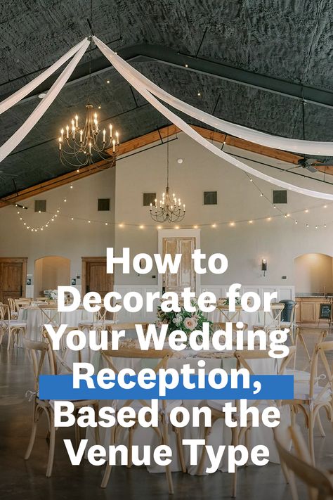 Wedding Reception Hall Decor, How To Decorate Your Own Wedding, Event Hall Wedding Decor, Decorating Reception Hall For Wedding, Community Hall Wedding Reception, Wedding Reception Styling Ideas, Traditional Wedding Reception Decor, Wedding Reception Inspiration Indoor, House Wedding Reception Ideas Small Indoor