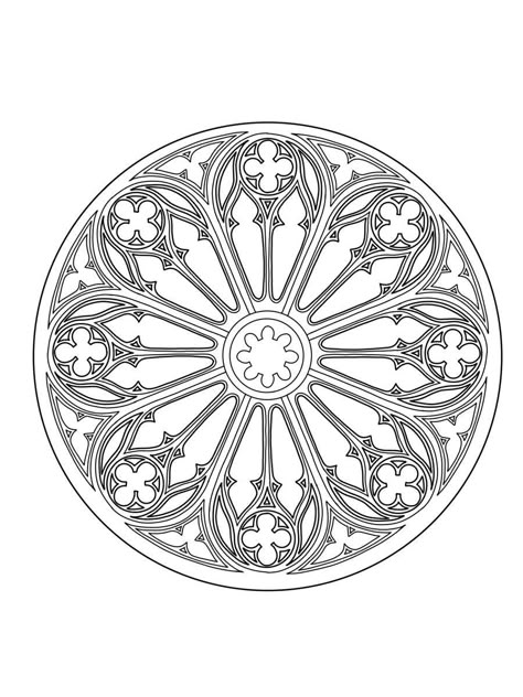 Illumination Tattoo Design, Art Nouveau Mandala, Geometric Tattoo Pattern Design, Church Window Tattoo Design, Rose Window Tattoo Design, Rose Window Tattoo, Traditional Frame Tattoo, Church Tattoo Design, Church Window Tattoo