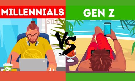 Millennials vs Gen Z generation war has taken a new turn as our bloggers argue about which generation is the best. Read on to know more. What Is Gen Z, Z Generation, Millennials Funny, Generation Gap, Millennials Generation, Generation Z, Forms Of Communication, Experiential Learning, Family Picnic