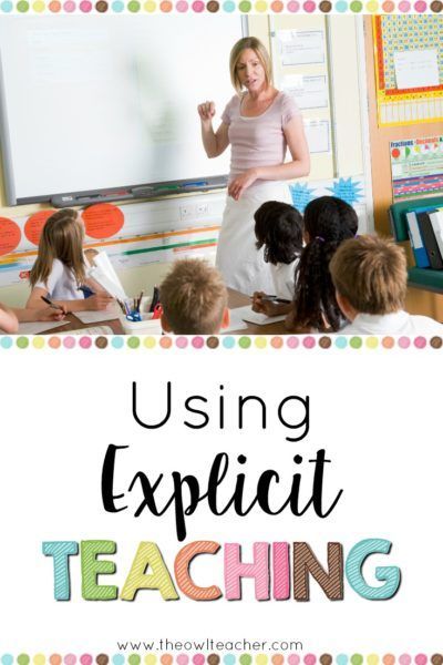 What is explicit teaching and how to do you use this teaching method in the classroom so that it is an effective method? Check out this blog post where I walk you through everything you need to know to help you make explicit teaching successful in your classroom! Effective Teaching Strategies, Classroom Management Tips, Upper Elementary Resources, Effective Teaching, Instructional Strategies, Teaching Practices, Teaching Methods, Teaching Strategies, Teaching Classroom