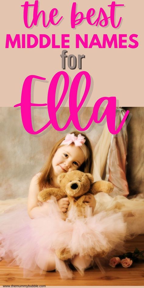 Gorgeous middle name ideas for Ella. Over 200 middle names that go with Ella, plus their meanings. Ella Name Meaning, Ella Meaning, Middle Name Ideas, Ella Name, Cool Middle Names, Middle Names, Golden Birthday, Name Ideas, Middle Name