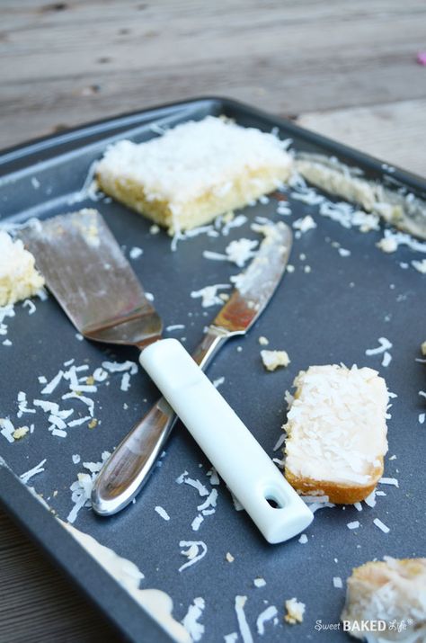 must try best ever coconut milk sheet cake (made with a ton of butter, water and coconut milk); topped with american buttercream and flaked coconut Coconut Sheet Cakes, Sheet Cake Recipes, Vanilla Frosting, White Cake, Cake Toppings, Sheet Cake, Coconut Milk, Feta Cheese, How To Make Cake