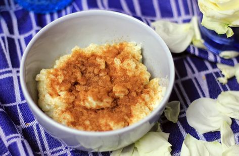 Traditional Finnish Rice Pudding | InTheKitchnWithElisa Finnish Pancakes, Rice Pancakes, Finnish Recipes, Creamy Rice Pudding, Rice Desserts, Rice Pudding Recipe, Creamy Rice, Rice Pudding, Pudding Recipe