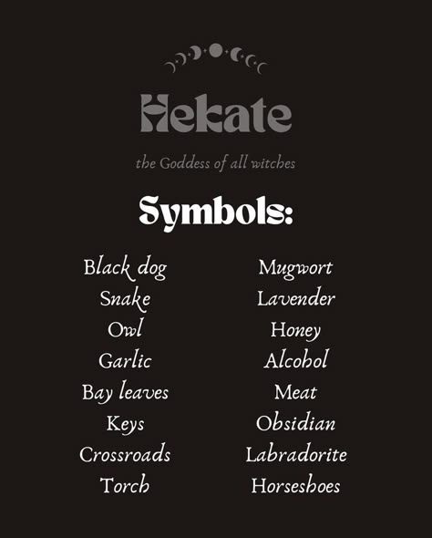 Hecate Shadow Work, Hekate Symbolism, Herbs Associated With Hecate, Symbols Of Hekate, Signs Hekate Is Calling You, Symbols Of Hecate, Signs Hecate Is Calling You, Hecate Goddess Altar, Hecate Goddess Offerings