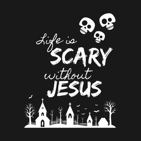 Halloween Christian Shirt, Jesus Halloween Shirt, Cheap Printed Halloween T-shirt, Spooky Fall T-shirt At Affordable Price, Halloween Novelty T-shirt With Graphic Print, Jesus Tshirts, Ghost Design, Kids Magnets, Phone Case Stickers