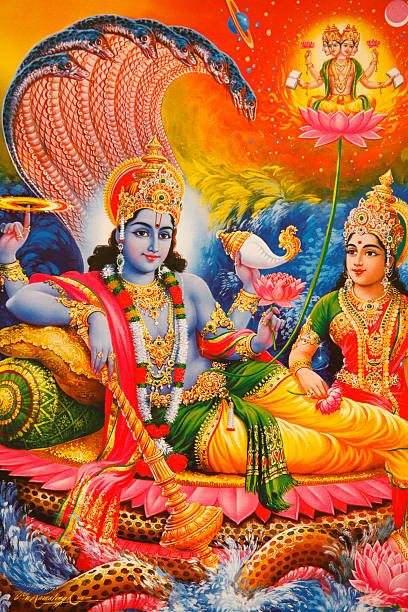 7,523 Vishnu Photos and Premium High Res Pictures - Getty Images Saturday Rituals, Vishnu Mantra, Vishnu Avataras, Lord Rama, Navratri Images, Lakshmi Images, Lord Vishnu Wallpapers, Hinduism Art, Vedic Art