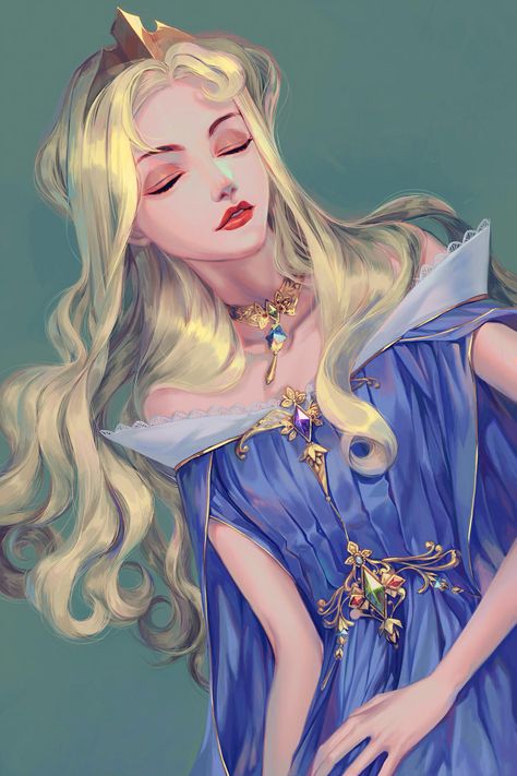 Aurora Art, Disney Artwork, Disney Sleeping Beauty, Princess Aurora, Disney Princess Art, Princess Art, Disney Ladies, Disney Fan Art, Disney And Dreamworks