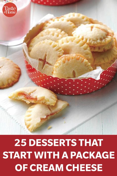 Cream Cheese Tarts Recipes, Cream Cheese Christmas Desserts, Carmel Cream Cheese Bread, What To Make With Cream Cheese, Desserts Using Cream Cheese, Deserts With Cream Cheese, Cream Cheese Desserts Easy, Desserts With Cream Cheese, Recipes With Cream Cheese