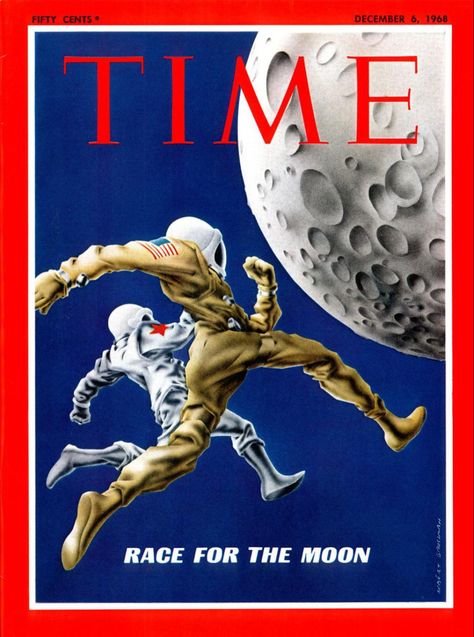 The TIME Magazine Vault Poster Graphics, Space Race, Cartoon Posters, Apollo 11, Propaganda Posters, Time Magazine, On The Moon, Us History, Vintage Magazines