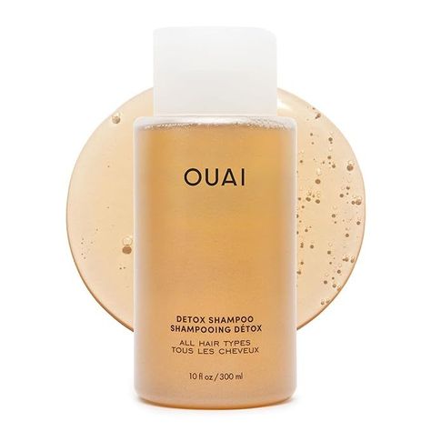 Refresh your hair with OUAI Detox Shampoo! 🍏 This sulfate-free, clarifying formula removes buildup, dirt, oil, and hard water residue while nourishing with apple cider vinegar and keratin. Ideal for restoring shine and leaving your hair feeling clean and rejuvenated. Perfect for all hair types! ✨ #HairCareEssentials #DetoxShampoo #HealthyHair #ClarifyingShampoo #ad affiliate link Ouai Clarifying Shampoo, Ouai Detox Shampoo, Ouai Shampoo, Hair And Skin Vitamins, Dream Products, Ouai Hair, Hair Detox, Shampoo Design, Detox Shampoo