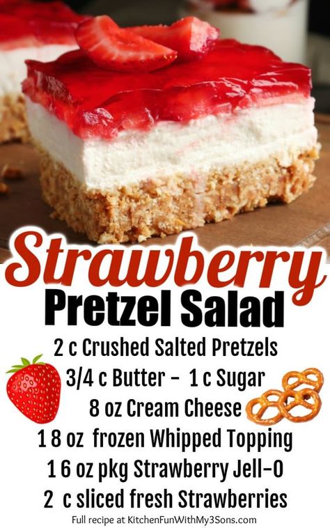 Thanksgiving Desserts With Pretzels, Strawberry Pretzel Parfait, Strawberry Pretzel Salad Cheesecake, Strawberry Pretzel Salad With Frozen, Holiday Pretzel Salad, Pretzel Cream Cheese Jello Dessert, Christmas Pretzel Salad, Strawberry Cheesecake Pretzel Dessert, Pretzel Raspberry Jello Dessert