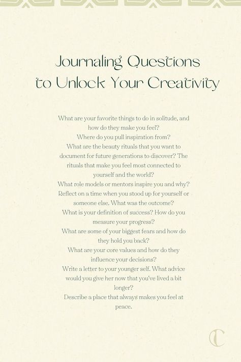 journaling questions to boost creativity Mindfulness Journal Prompts, Journal Questions, Healing Journaling, Art Journal Prompts, Daily Journal Prompts, Writing Therapy, Writing Dialogue, Self Concept, Self Confidence Tips