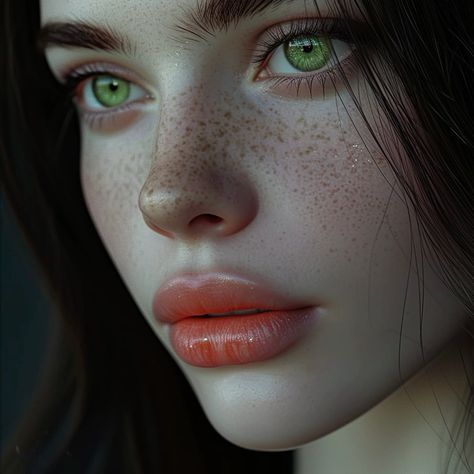 White Hair With Green Eyes, Black Hair And Red Lips, Dark Hair Green Eyes Girl, Dark Hair Pale Skin Green Eyes, Black Hair With Green Eyes, Red Hair Green Eyes Girl, Dark Hair Green Eyes, Black Hair Green Eyes Girl, Green Eyes Dark Hair