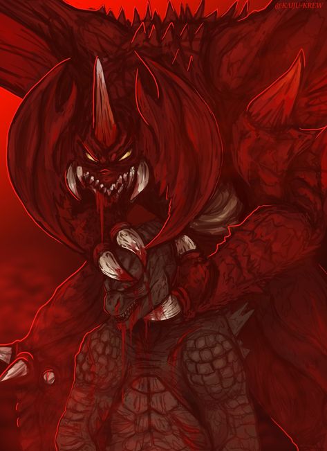 Destroyah Fanart, Destoroyah Fanart, Destoroyah Art, Destroyah Art, Godzilla Destroyah, Destroyah Godzilla, Godzilla Franchise, Kong Skull Island, Monster Verse