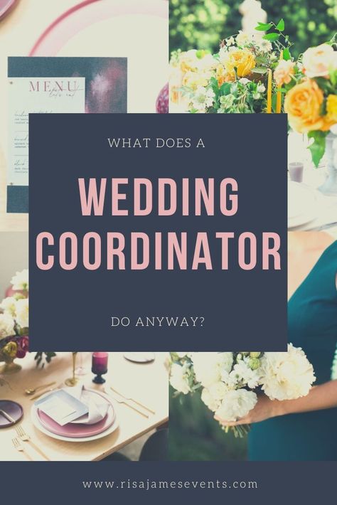 Not sure whether you need a wedding coordinator? Well, you do, but don't just take my word for it. Read on to hear about all the things a wedding coordinator does. By the end, I think you'll agree that you need one! #weddingplanning #weddingcoordinator #risajamesevents #sacramentoweddingplanner #weddingadvice Wedding Coordinator Gift Ideas, Wedding Coordinator Outfit, Wedding Coordinator Duties, Wedding Coordinator Checklist, Sacramento Wedding Venues, Virtual Wedding, Wedding Planner Business, Sacramento Wedding, 2025 Wedding