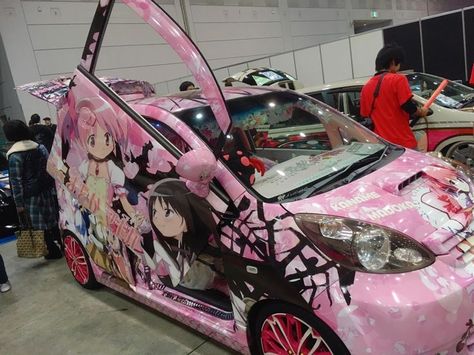 Street Racing Cars, Pink Car, Street Racing, New Rock, Pretty Cars, Puella Magi Madoka Magica, Madoka Magica, Future Car