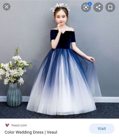 Navy flower girl Starfall Wedding, Navy Flower Girl Dress, Royal Blue Girls Dress, Midnight Blue Prom Dresses, Beauty And The Beast Wedding Dresses, Navy Blue Flower Girl Dresses, Navy Flower Girl, Navy Blue Girls Dress, Navy Blue Wedding Theme