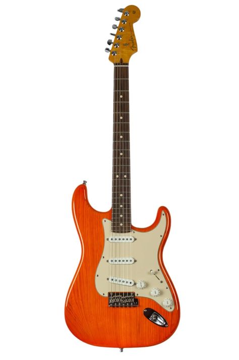 2013 Fender Custom Shop Deluxe Stratocaster Sunset Orange Orange Stratocaster, Sunset Orange, Fender Custom Shop, Orange